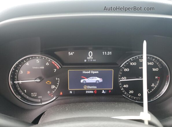 1G6DB5RK7M0145641 2021 CADILLAC CT4 Белый Вид щитка приборов