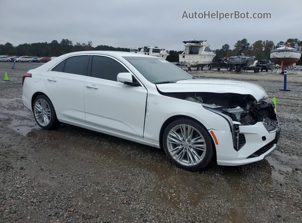 1G6DB5RK7M0145641 2021 CADILLAC CT4 Белый Передняя правая четверть