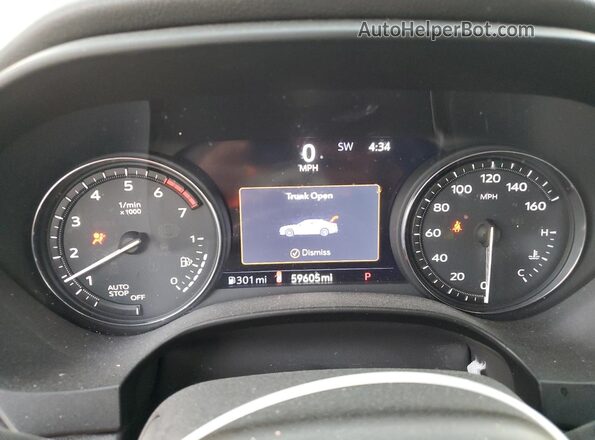 1G6DB5RL4L0123376 2020 CADILLAC CT4 Синий Вид щитка приборов
