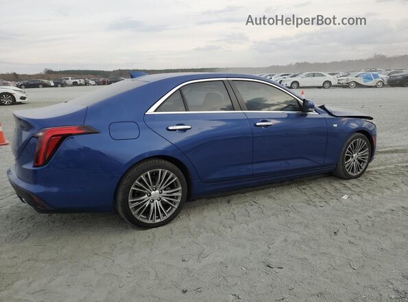 1G6DB5RL4L0123376 2020 CADILLAC CT4 Синий Задняя правая четверть