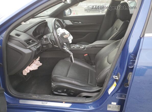 1G6DB5RL4L0123376 2020 CADILLAC CT4 Синий Вид салона спереди