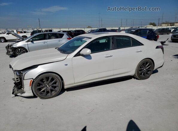 1G6DC5RK7M0117819 2021 CADILLAC CT4 Белый Передняя левая четверть