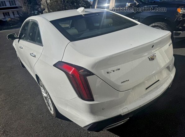 1G6DF5RK0P0119441 2023 CADILLAC CT4 Белый Передняя правая четверть