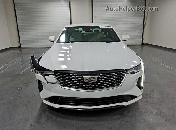 1G6DF5RK2P0119487 2023 CADILLAC CT4 White Դիմացի տեսք