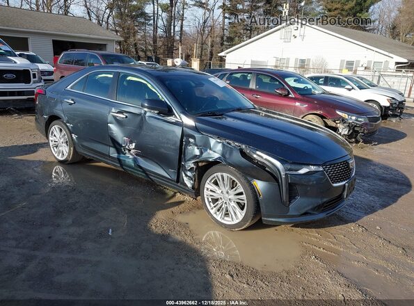 1G6DF5RK5M0134058 2021 CADILLAC CT4 Blue Front right
