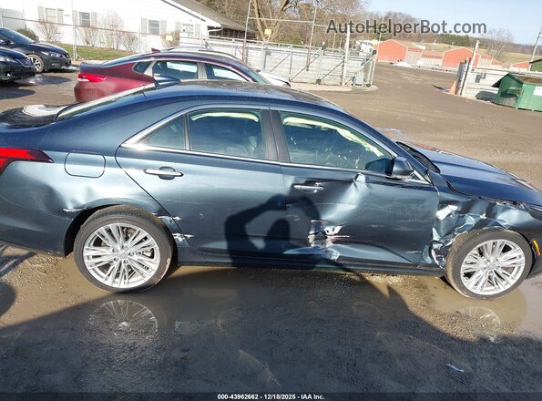 1G6DF5RK5M0134058 2021 CADILLAC CT4 Blue Rear interior view