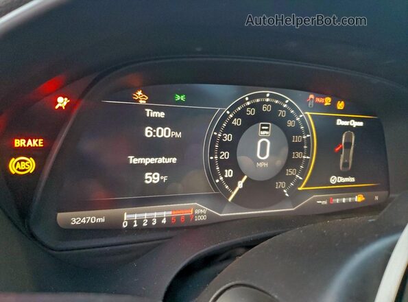 1G6DF5RK5R0103514 2024 CADILLAC CT4 Black Widok zestawu wskaźników