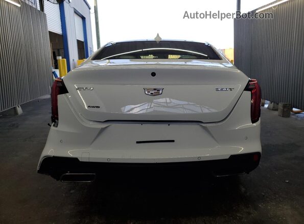 1G6DF5RK5R0107840 2024 CADILLAC CT4 White Widok z tyłu