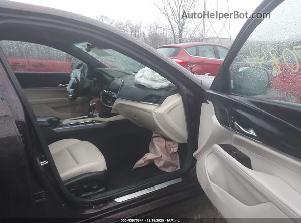 1G6DF5RK6M0112649 2021 CADILLAC CT4 Burgundy Вид салону спереду