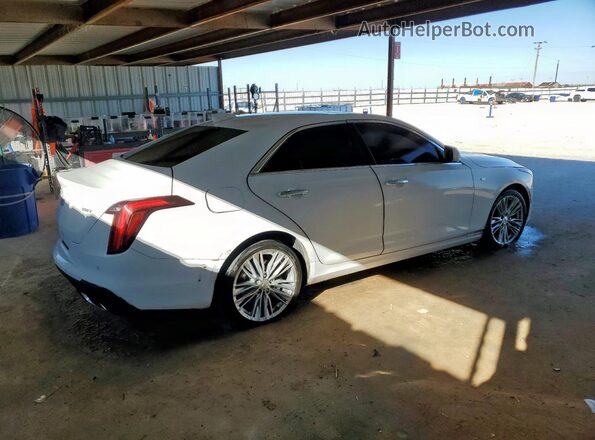 1G6DF5RK6M0114403 2021 CADILLAC CT4 Белый Задняя правая четверть