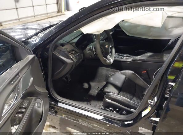 1G6DL5RP0P0410364 2023 CADILLAC CT4 Black Widok wnętrza z przodu