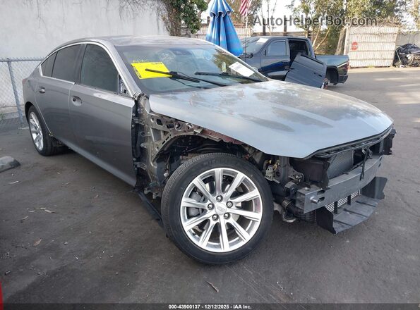 1G6DM5RK6L0124515 2020 CADILLAC CT5 Gray Delantero derecho