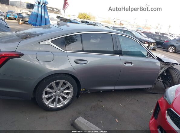 1G6DM5RK6L0124515 2020 CADILLAC CT5 Gray Vista interior de 360 grados