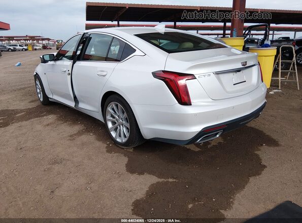 1G6DM5RK6P0104805 2023 CADILLAC CT5 Белый Задняя левая четверть