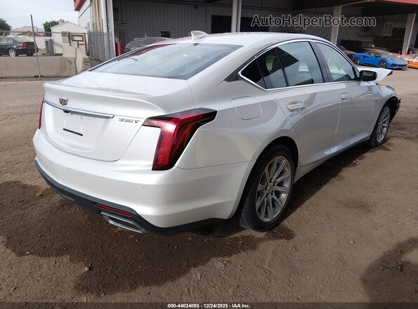 1G6DM5RK6P0104805 2023 CADILLAC CT5 Белый Задняя правая четверть