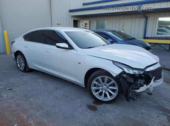 1G6DM5RK7L0124507 2020 CADILLAC CT5 White წინა მარჯვენა