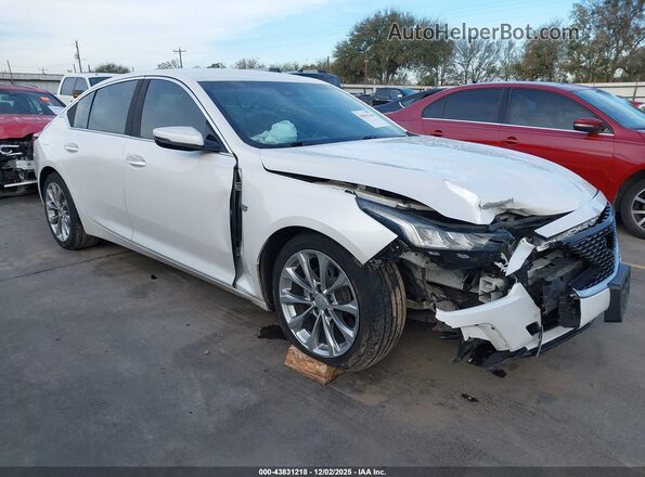 1G6DN5RK6L0149363 2020 CADILLAC CT5 Белый Передняя правая четверть