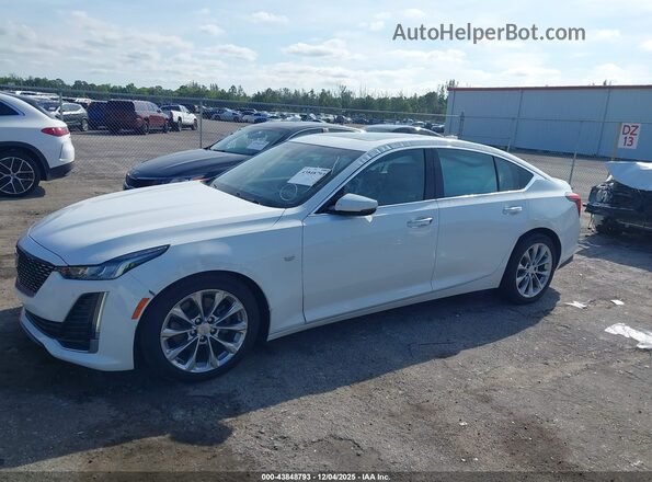 1G6DN5RK9P0110367 2023 CADILLAC CT5 White Դիմացի տեսք