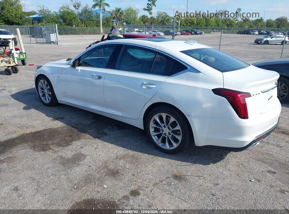 1G6DN5RK9P0110367 2023 CADILLAC CT5 White Հետևի ձախ