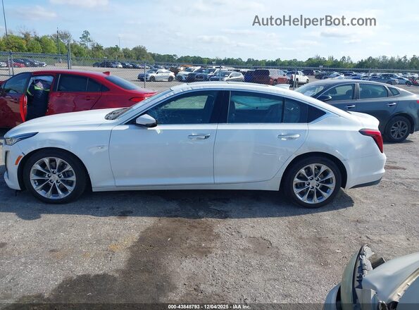 1G6DN5RK9P0110367 2023 CADILLAC CT5 White Սալոնի 360 աստիճան տեսք