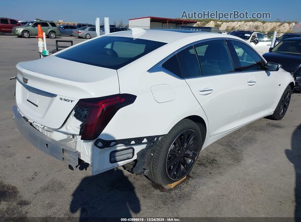 1G6DN5RW8M0143259 2021 CADILLAC CT5 Белый Задняя правая четверть