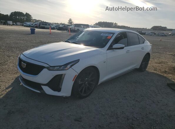 1G6DP5RK4P0144310 2023 CADILLAC CT5 Белый Передняя левая четверть