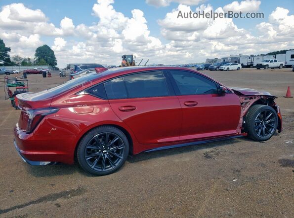 1G6DP5RKXP0120030 2023 CADILLAC CT5 Красный Задняя правая четверть