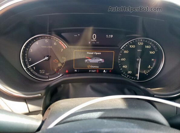 1G6DP5RKXP0120030 2023 CADILLAC CT5 Красный Вид щитка приборов