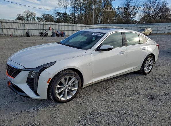 1G6DS5RK2S0105576 2025 CADILLAC CT5 Белый Передняя левая четверть