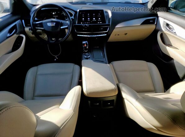 1G6DW5RKXM0133763 2021 CADILLAC CT5 White Вид панелі приладів