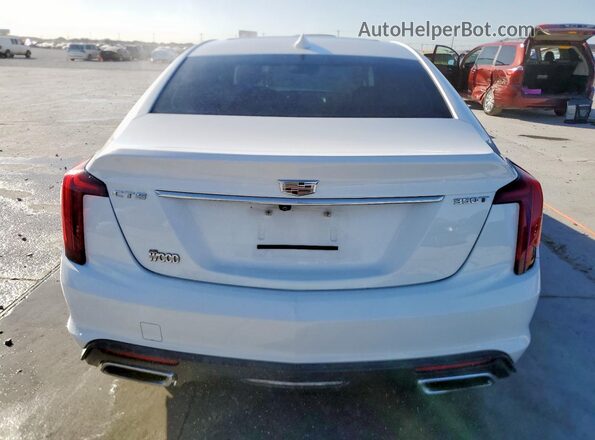 1G6DW5RKXM0133763 2021 CADILLAC CT5 White Вид ззаду