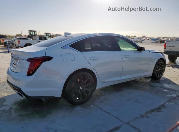 1G6DW5RKXM0133763 2021 CADILLAC CT5 White Задня права чверть