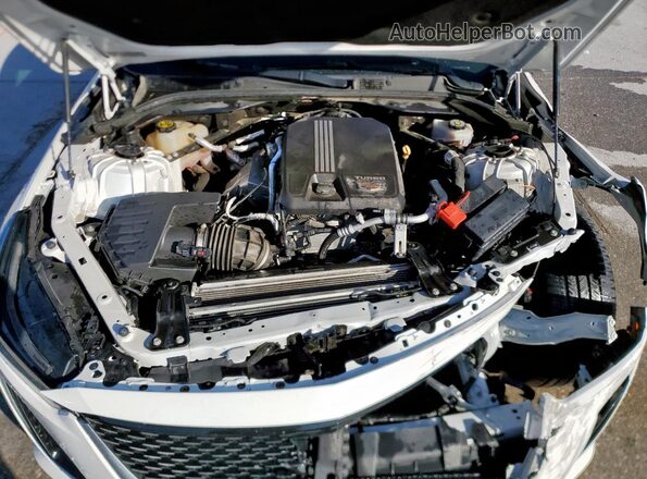 1G6DW5RKXM0133763 2021 CADILLAC CT5 White Вид задньої частини салону