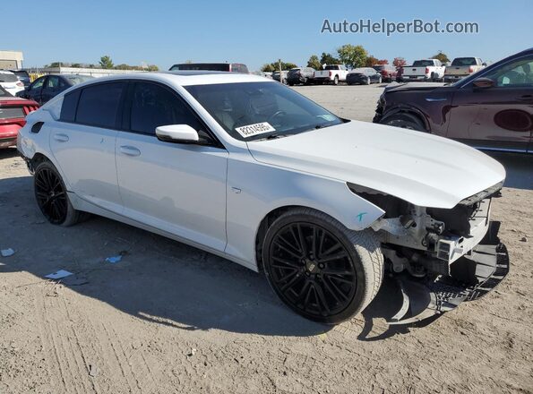 1G6DX5RK8M0119471 2021 CADILLAC CT5 Белый Передняя правая четверть