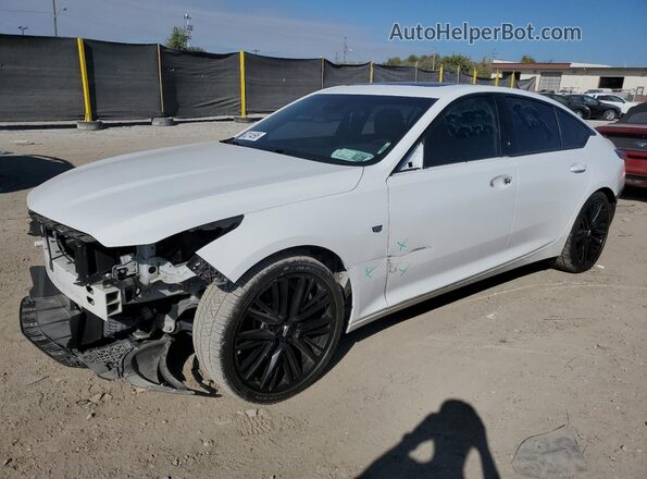 1G6DX5RK8M0119471 2021 CADILLAC CT5 Белый Передняя левая четверть