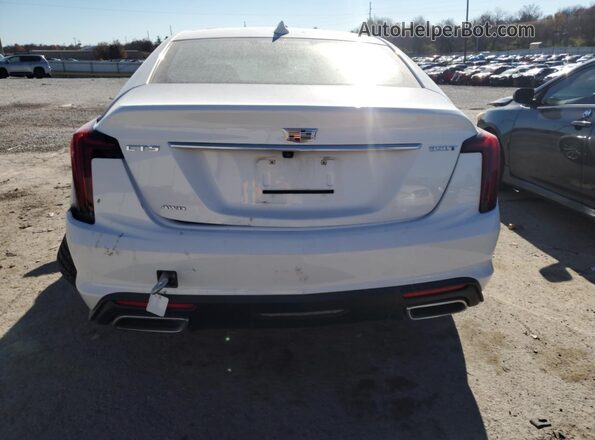 1G6DX5RK8M0146153 2021 CADILLAC CT5 Белый Вид сзади