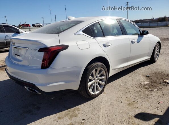 1G6DX5RK8M0146153 2021 CADILLAC CT5 Белый Задняя правая четверть