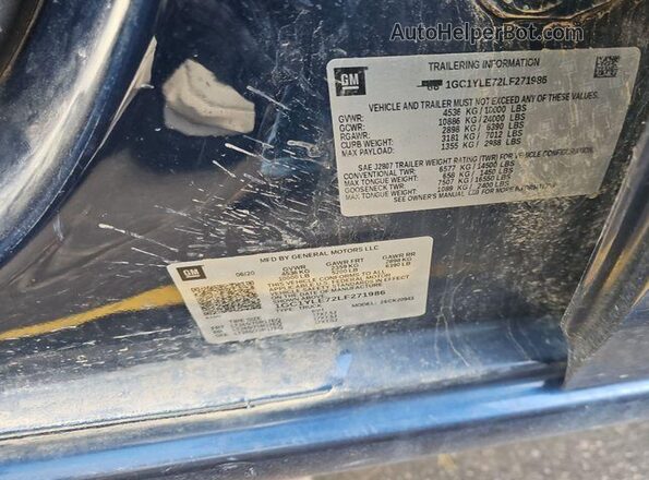 1GC1YLE72LF271986 2020 CHEVROLET SILVERADO  