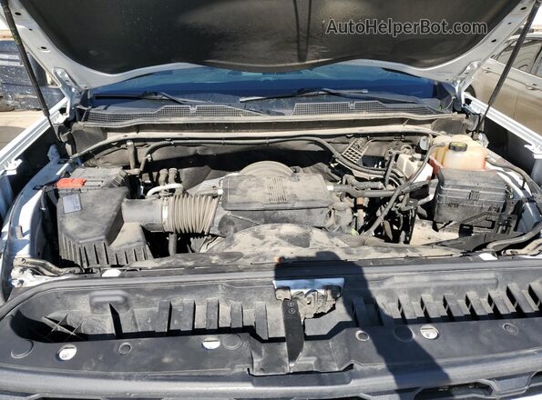 1GC4YME70MF145274 2021 CHEVROLET SILVERADO Белый Вид задней части салона