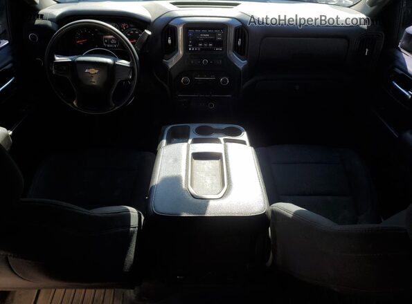 1GC4YME70MF145274 2021 CHEVROLET SILVERADO Белый Вид панели приборов