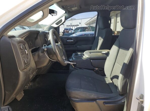 1GC4YME70MF145274 2021 CHEVROLET SILVERADO Белый Вид салона спереди