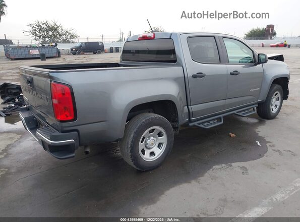 1GCGSBEA6N1268574 2022 CHEVROLET COLORADO Серый Задняя правая четверть