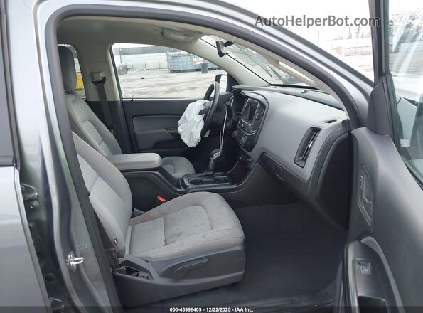 1GCGSBEA6N1268574 2022 CHEVROLET COLORADO Серый Вид салона спереди