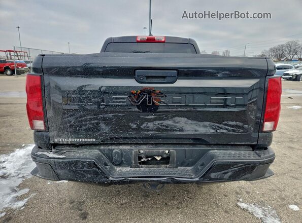 1GCGSBEC7P1262805 2023 CHEVROLET COLORADO Black Widok z tyłu