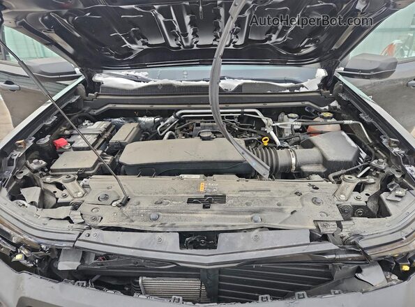 1GCGSBEC7P1262805 2023 CHEVROLET COLORADO Black Widok wnętrza z tyłu