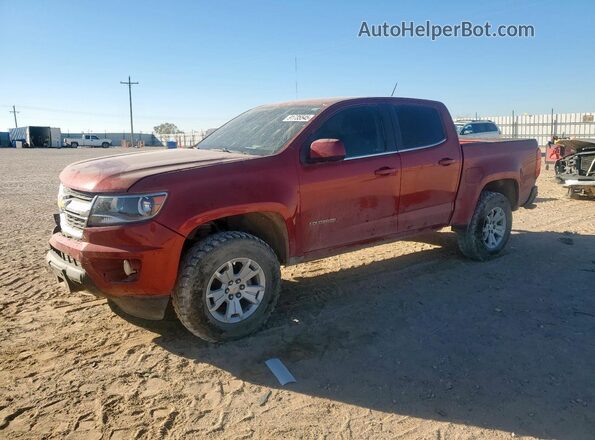 1GCGSCEA1G1117439 2016 CHEVROLET COLORADO Burgundy Przód lewy
