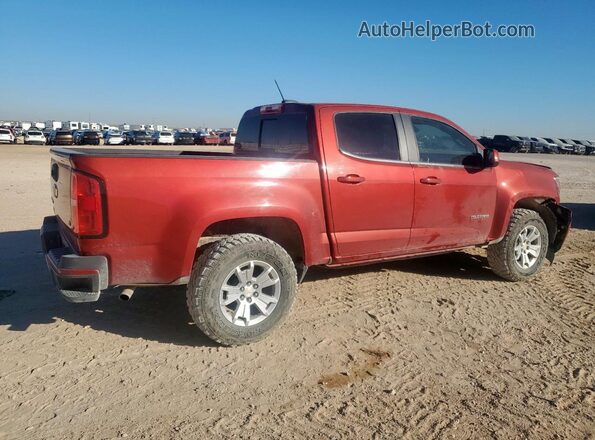 1GCGSCEA1G1117439 2016 CHEVROLET COLORADO Burgundy Tył prawy
