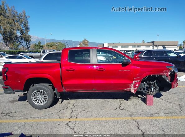 1GCGSCEC7P1268092 2023 CHEVROLET COLORADO Red Widok wnętrza 360 stopni