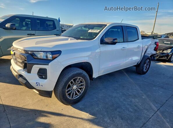 1GCGSCEC8P1226885 2023 CHEVROLET COLORADO Белый Передняя левая четверть