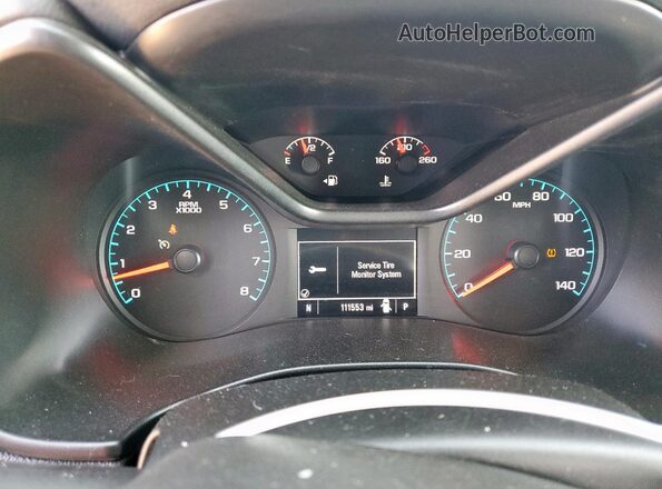 1GCGSCEN0M1239840 2021 CHEVROLET COLORADO Gray Widok zestawu wskaźników